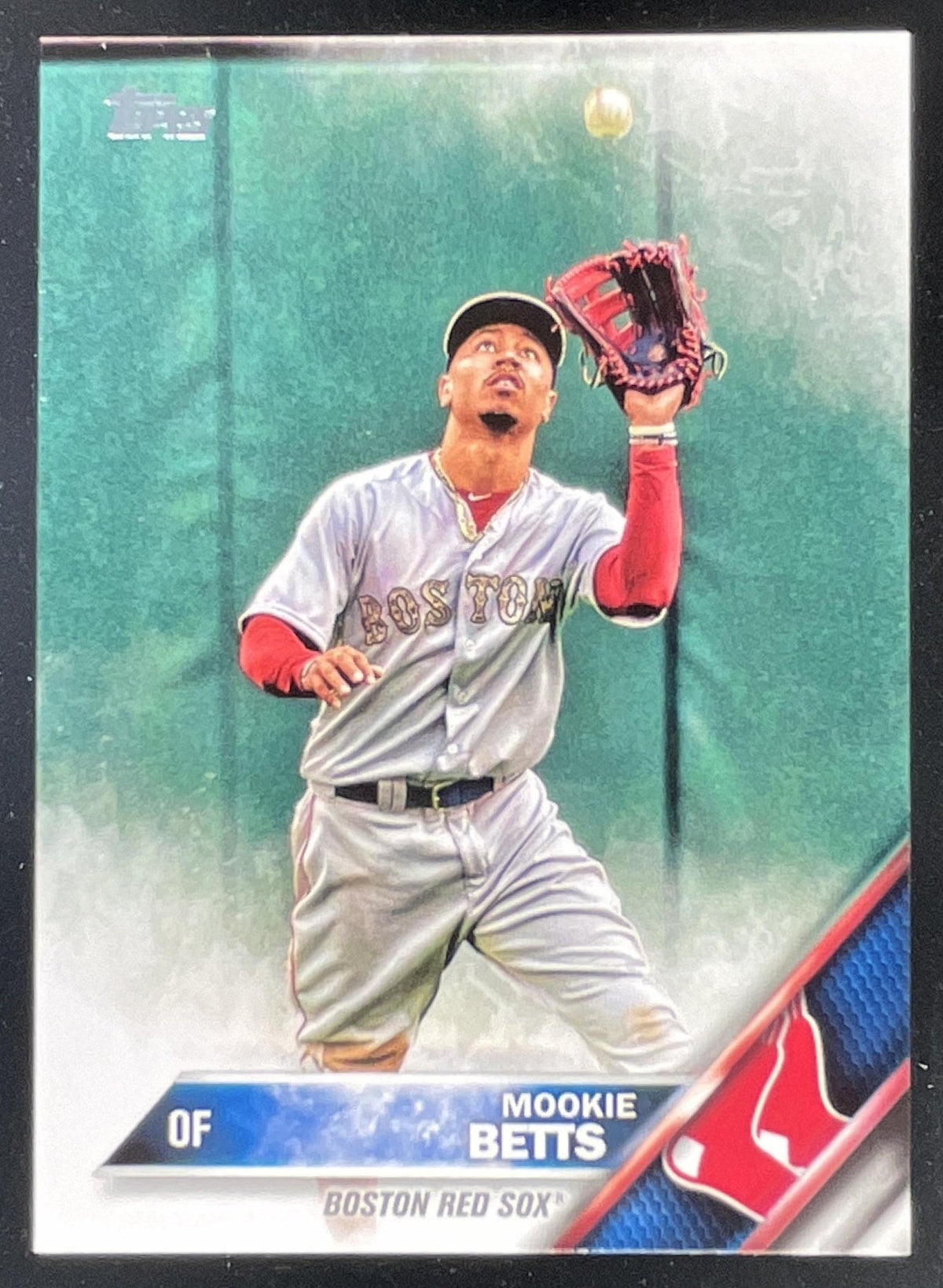 2016 Topps #84 Mookie Betts product image 1, provided for visual reference and product detail review