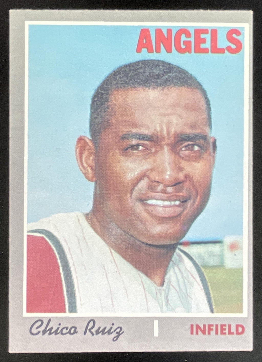 1970 Topps #606 Chico Ruiz product image 1, provided for visual reference and product detail review