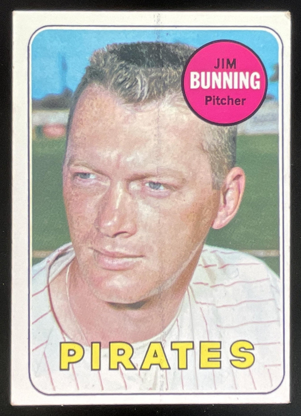 1969 Topps #175 Jim Bunning product image 1, provided for visual reference and product detail review