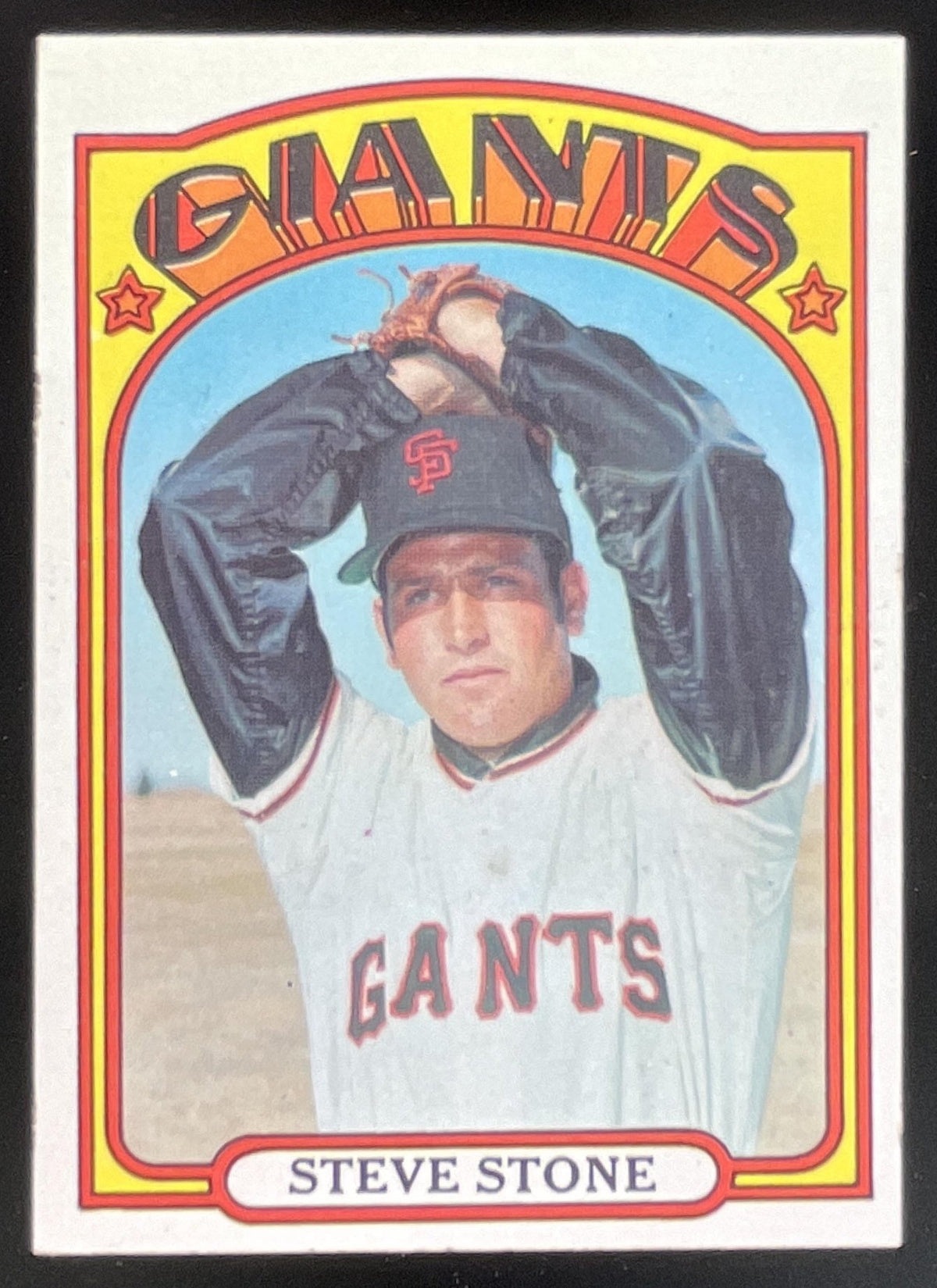 1972 Topps #327 Steve Stone RC product image 1, provided for visual reference and product detail review