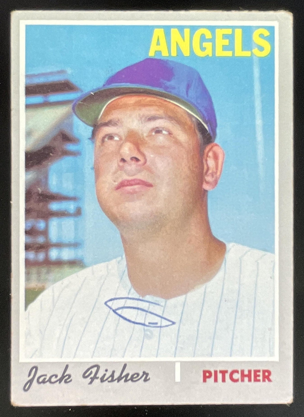 1970 Topps #684 Jack Fisher product image 1, provided for visual reference and product detail review