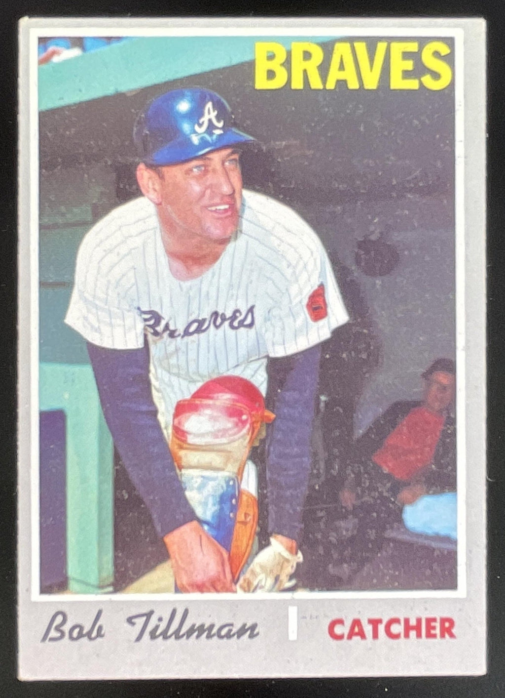 1970 Topps #668 Bob Tillman product image 1, provided for visual reference and product detail review