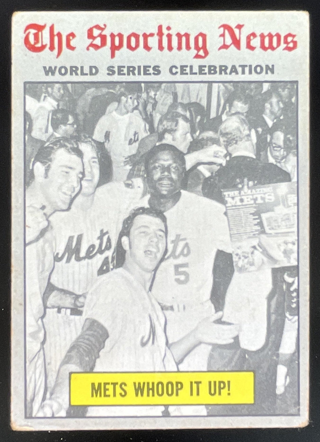 1970 Topps #310 World Series Celebration - Mets Whoop It Up! product image 1, provided for visual reference and product