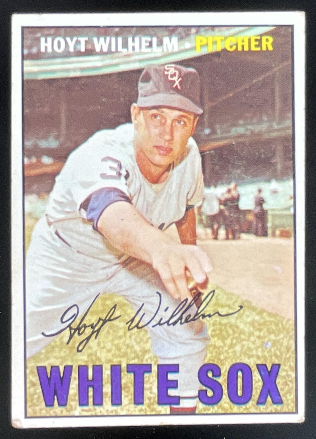 1967 Topps #422 Hoyt Wilhelm product image 1, provided for visual reference and product detail review