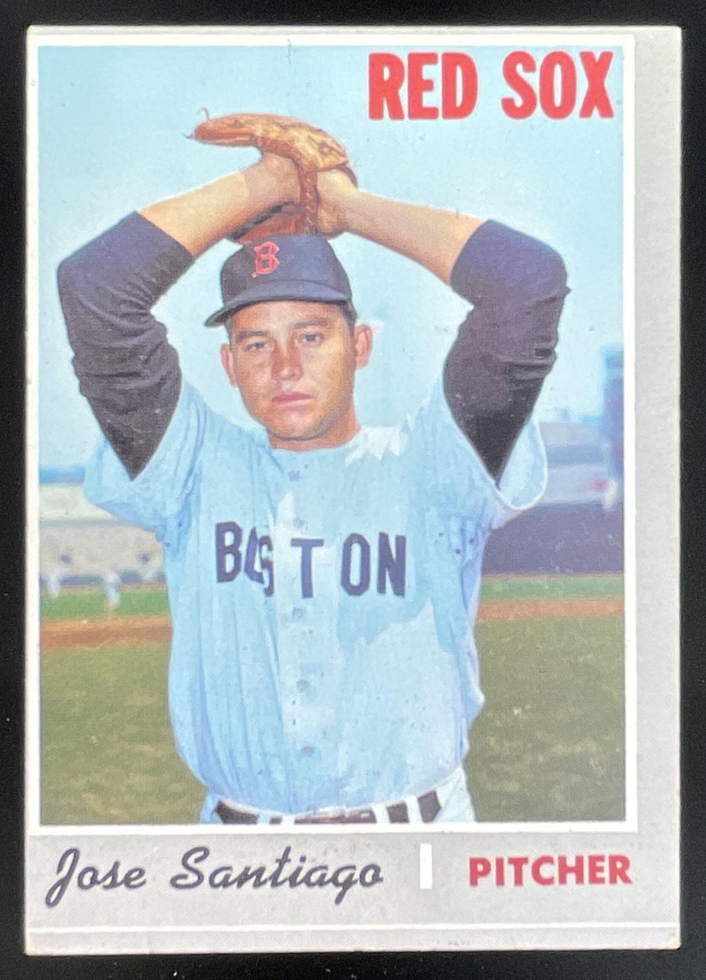 1970 Topps #708 Jose Santiago product image 1, provided for visual reference and product detail review