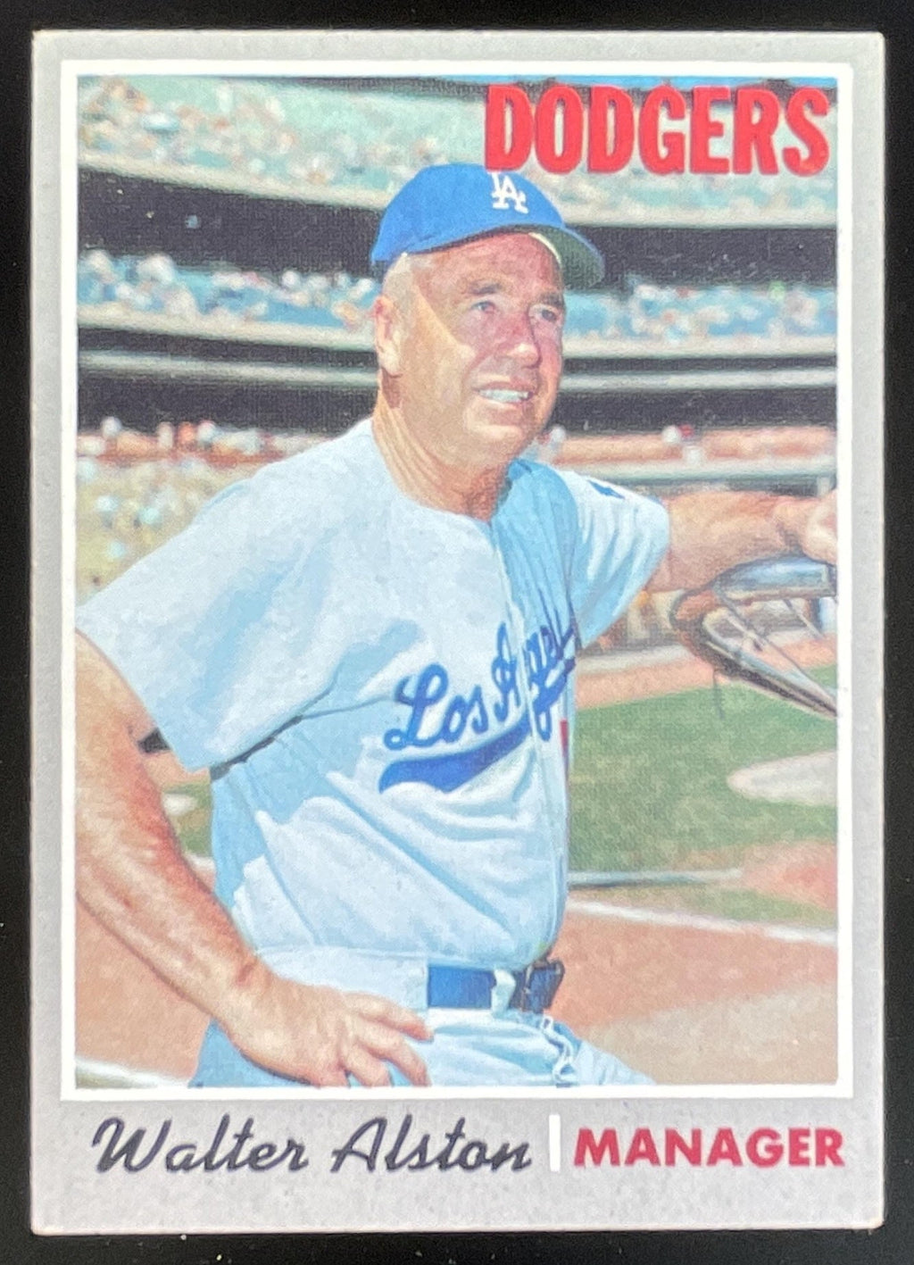 1970 Topps #242 Walter Alston product image 1, provided for visual reference and product detail review