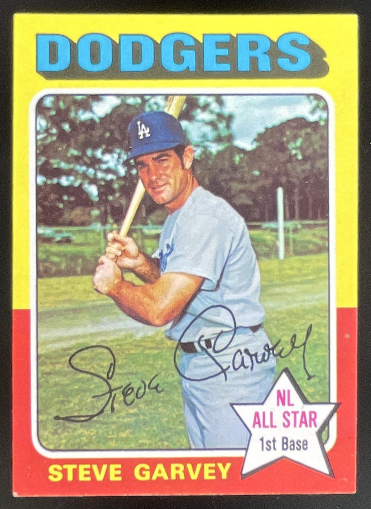 1975 Topps #140 Steve Garvey All-Star product image 1, provided for visual reference and product detail review