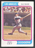 1974 Topps #315 Ron Cey product image 1, provided for visual reference and product detail review