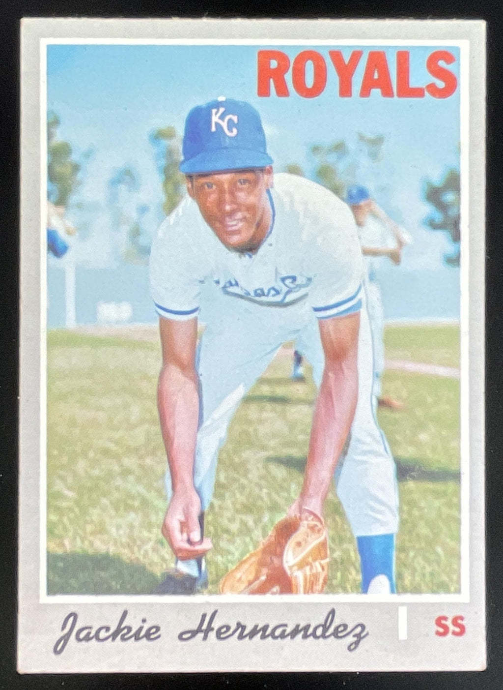1970 Topps #686 Jackie Hernandez product image 1, provided for visual reference and product detail review