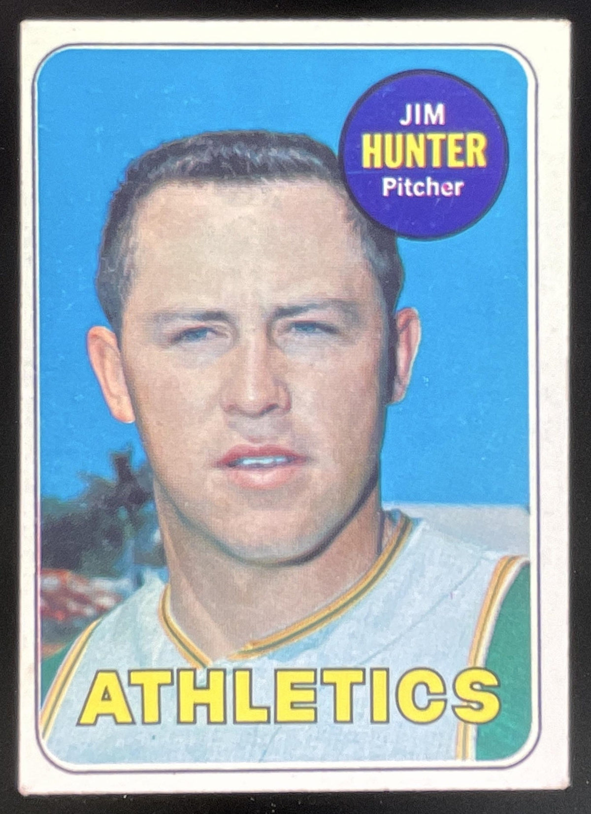 1969 Topps #235 Jim Hunter product image 1, provided for visual reference and product detail review