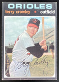 1971 Topps #453 Terry Crowley product image 1, provided for visual reference and product detail review