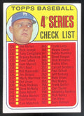 1969 Topps #314 4th Series Check List: 328-425 Don Drysdale product image 1, provided for visual reference and product