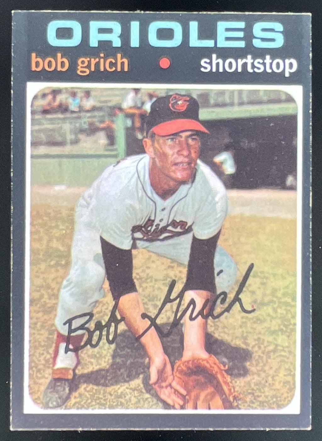 1971 Topps #193 Bob Grich RC product image 1, provided for visual reference and product detail review