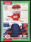 2026 Topps Series 1 Mascots Green #M-7 Mr. Red /99 product image 1, provided for visual reference and product detail review