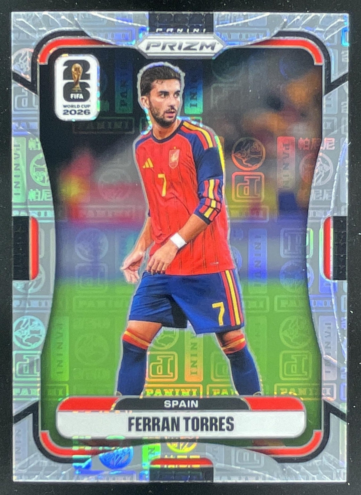 2026 Panini Prizm World Cup Panini Logo Prizm #69 Ferran Torres /61 product image 1, provided for visual reference and