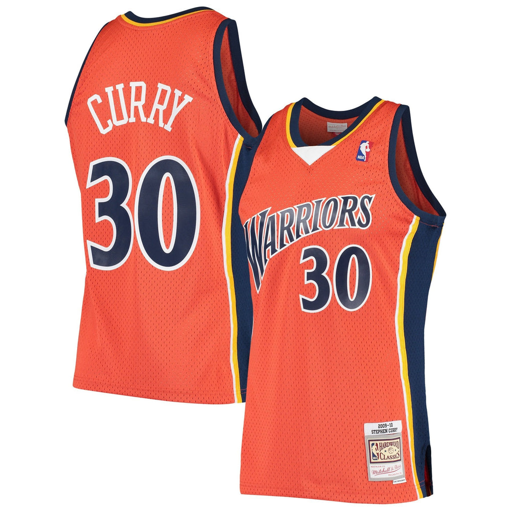 Men's Mitchell & Ness Stephen Curry Orange Golden State product image 1