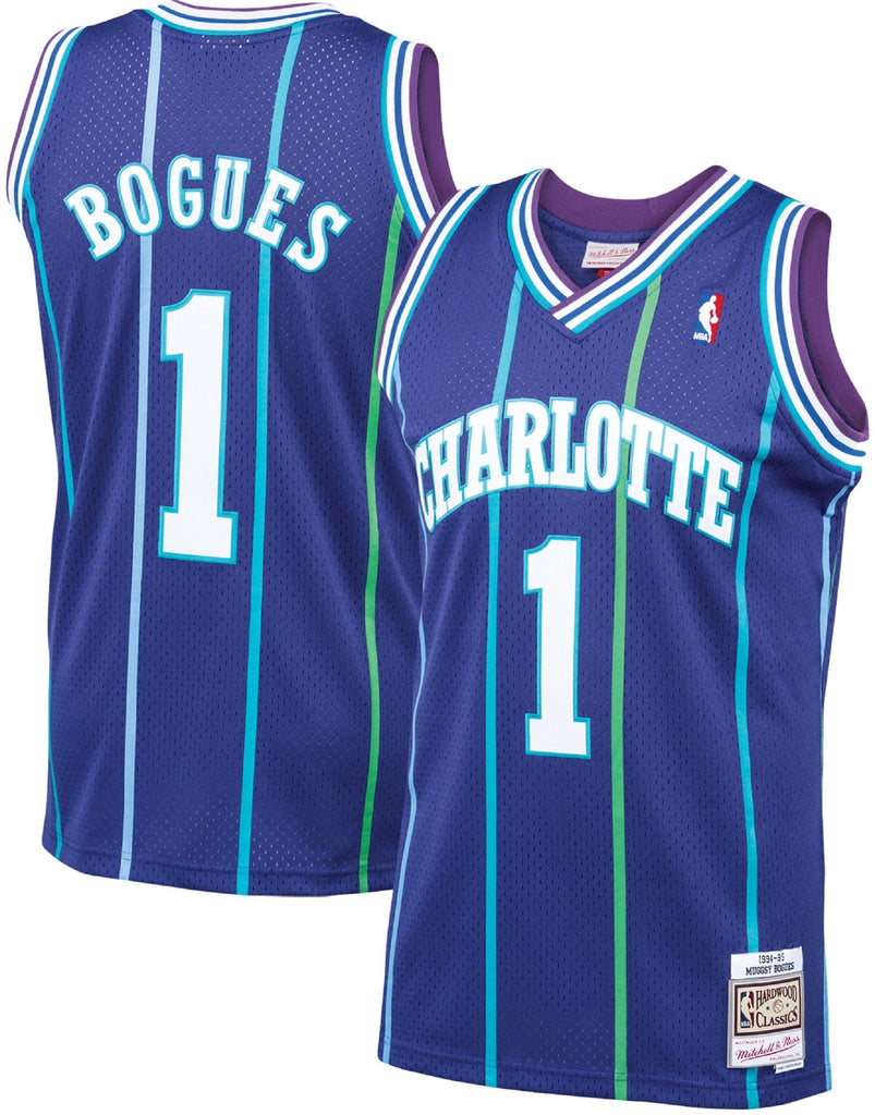 Charlotte Hornets Muggsy Bogues Purple 1994-95 Hardwood product image 1
