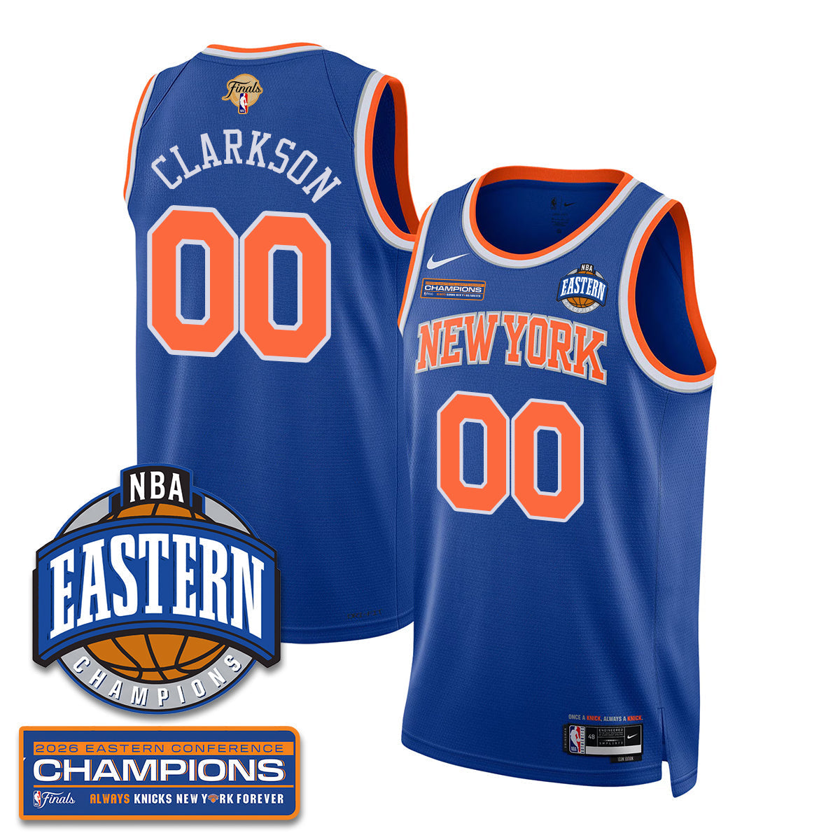 NYK 2026 NBA Eastern Conference Champions Vapor Jersey product image 16