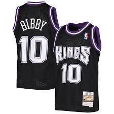 Sacramento Kings Mike Bibby 2001-02 Mitchell & Ness Black product image 1