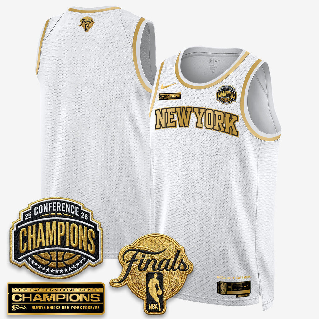 NYK 2026 NBA Eastern Conference Champions White Gold product image 18