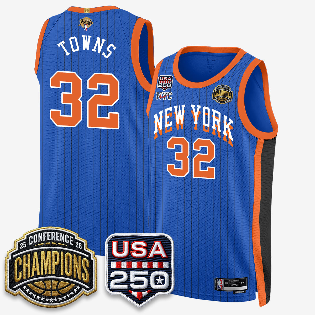 NYK 2026 NBA Eastern Conference Champions City Cream product image 21