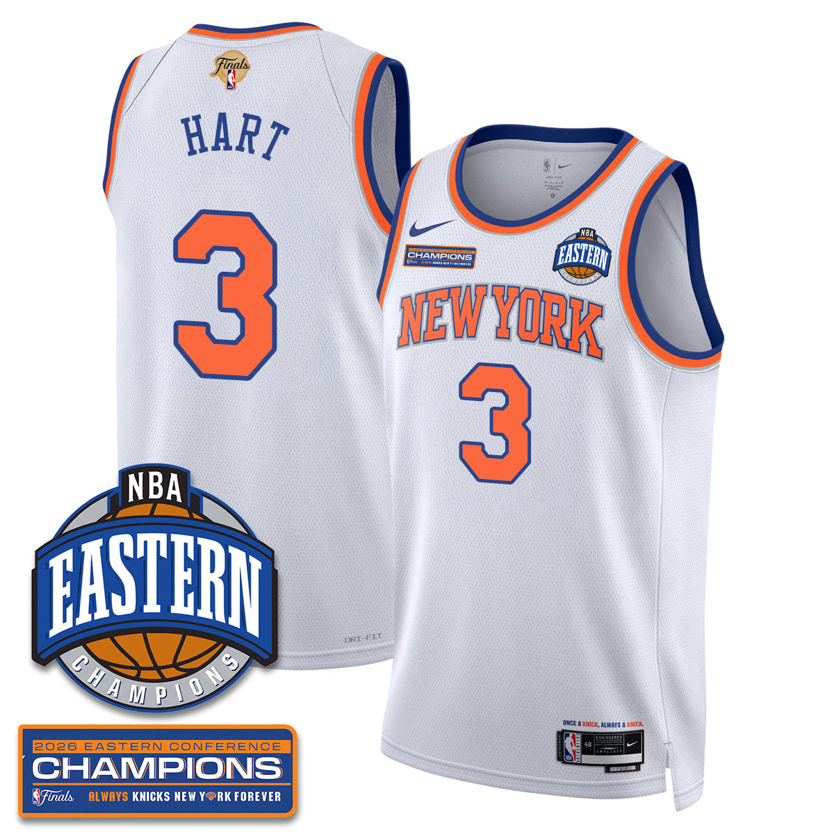 NYK 2026 NBA Eastern Conference Champions Vapor Jersey product image 9