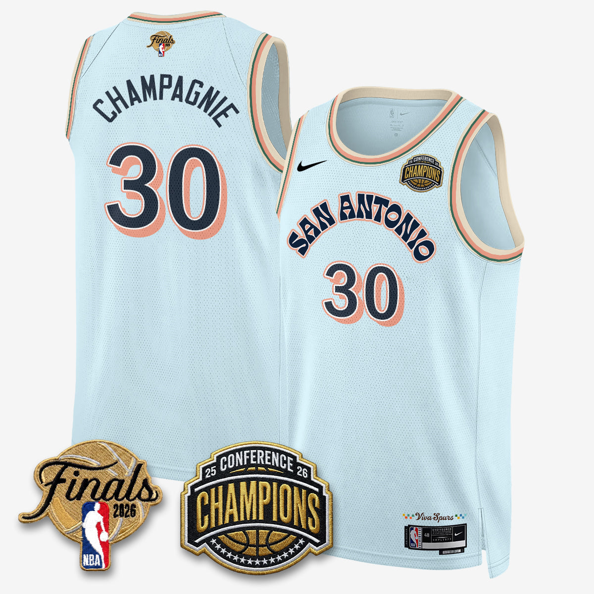 SAS 2026 NBA Western Conference Champions Vapor City 25/26 product image 34
