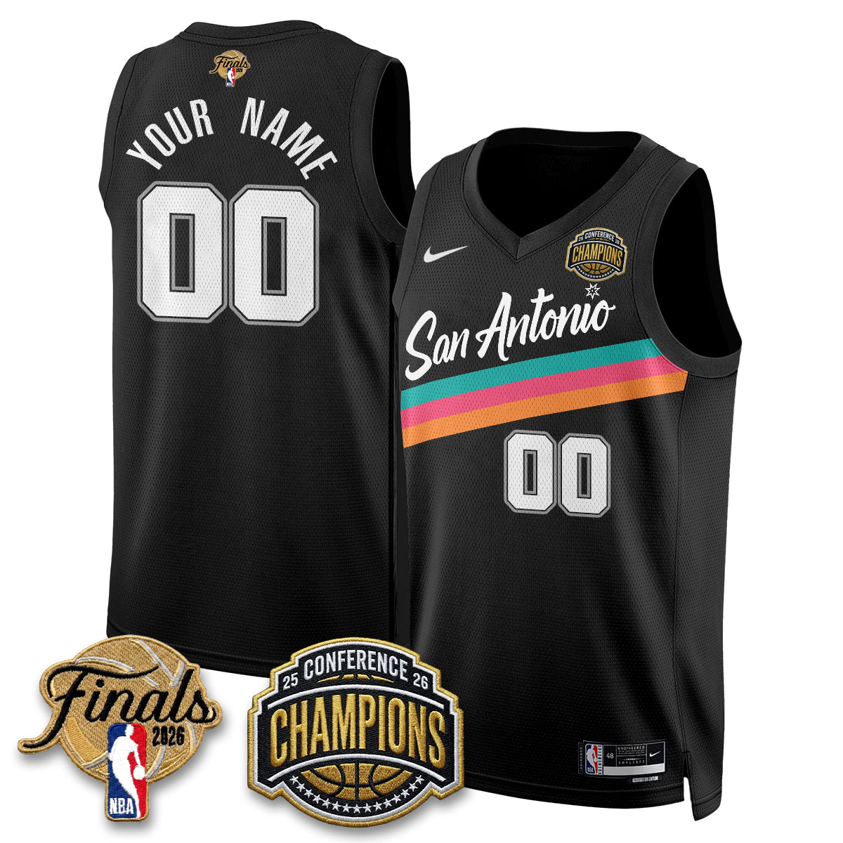 SAS 2026 NBA Western Conference Champions Vapor City product image 1