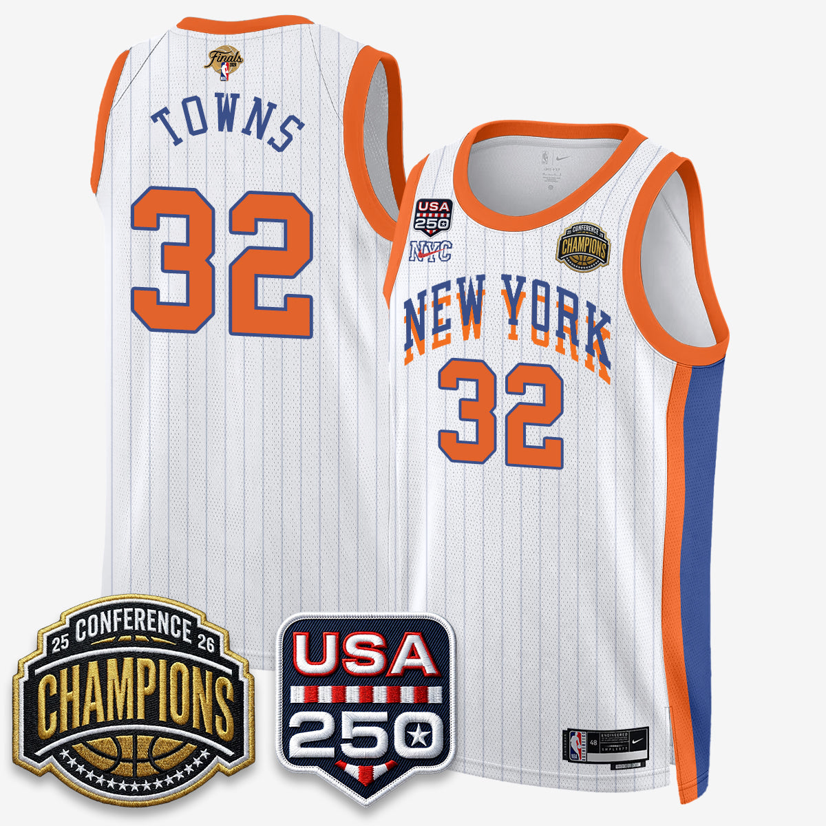 NYK 2026 NBA Eastern Conference Champions City Edition product image 2