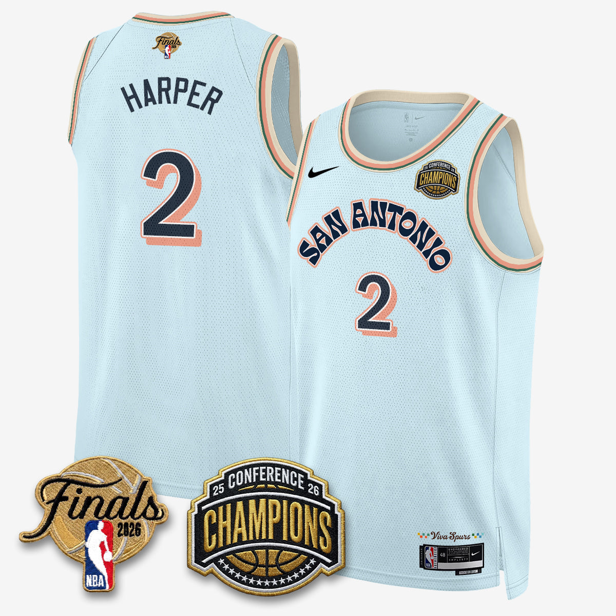 SAS 2026 NBA Western Conference Champions Vapor City 25/26 product image 32