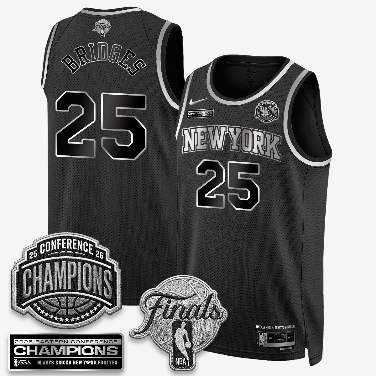 NYK 2026 NBA Eastern Conference Champions White Gold product image 31