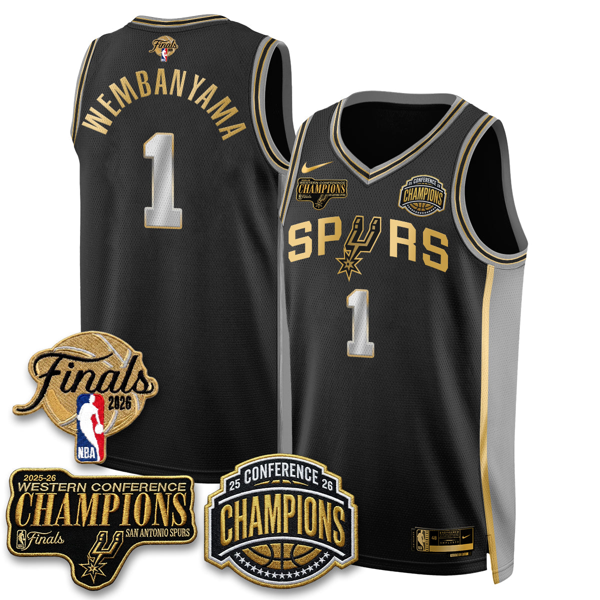 SAS 2026 NBA Western Conference Champions Vapor Special product image 2