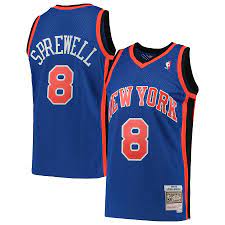 New York Knicks Latrell Sprewell Blue 1998-99 Hardwood product image 1