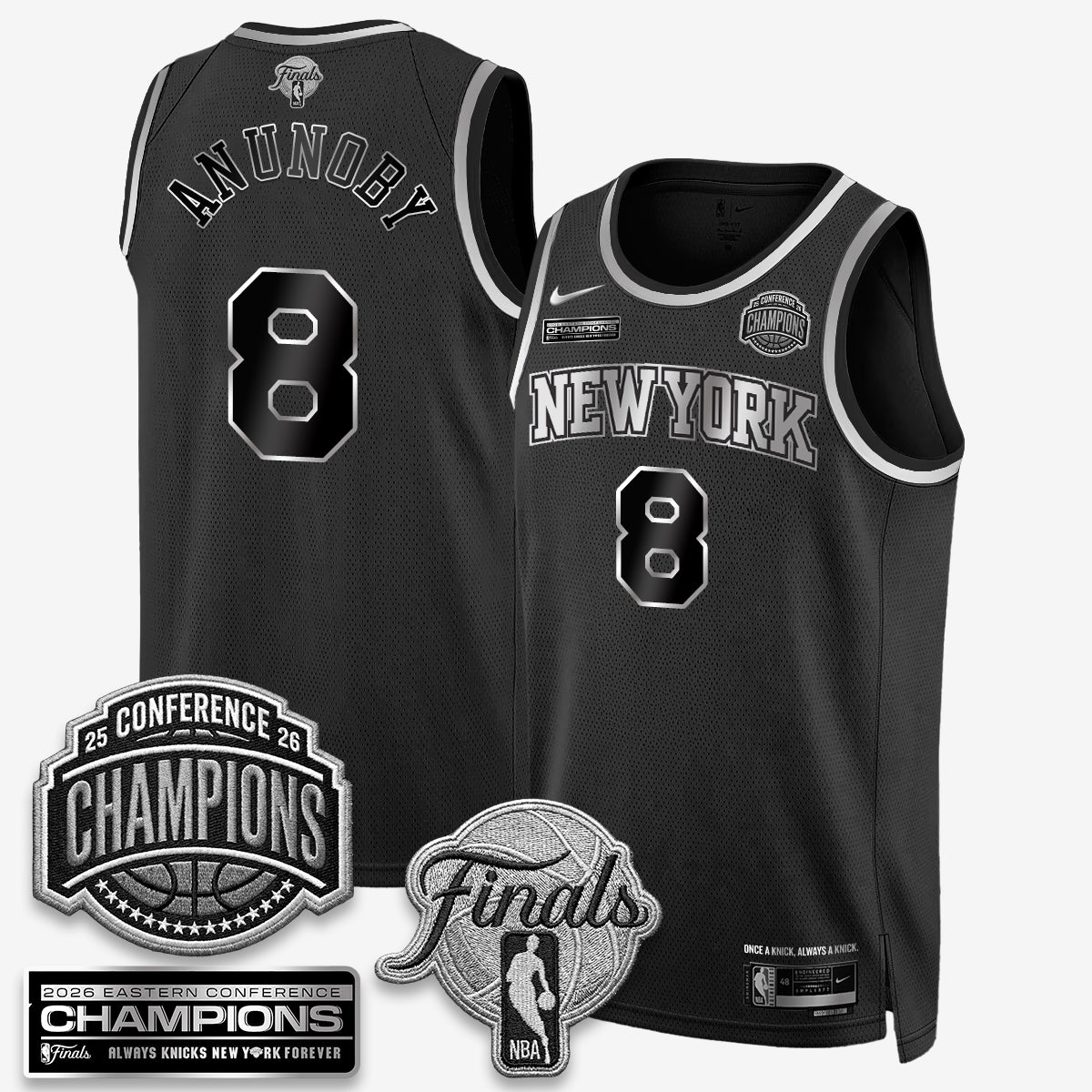NYK 2026 NBA Eastern Conference Champions Black Gold product image 30
