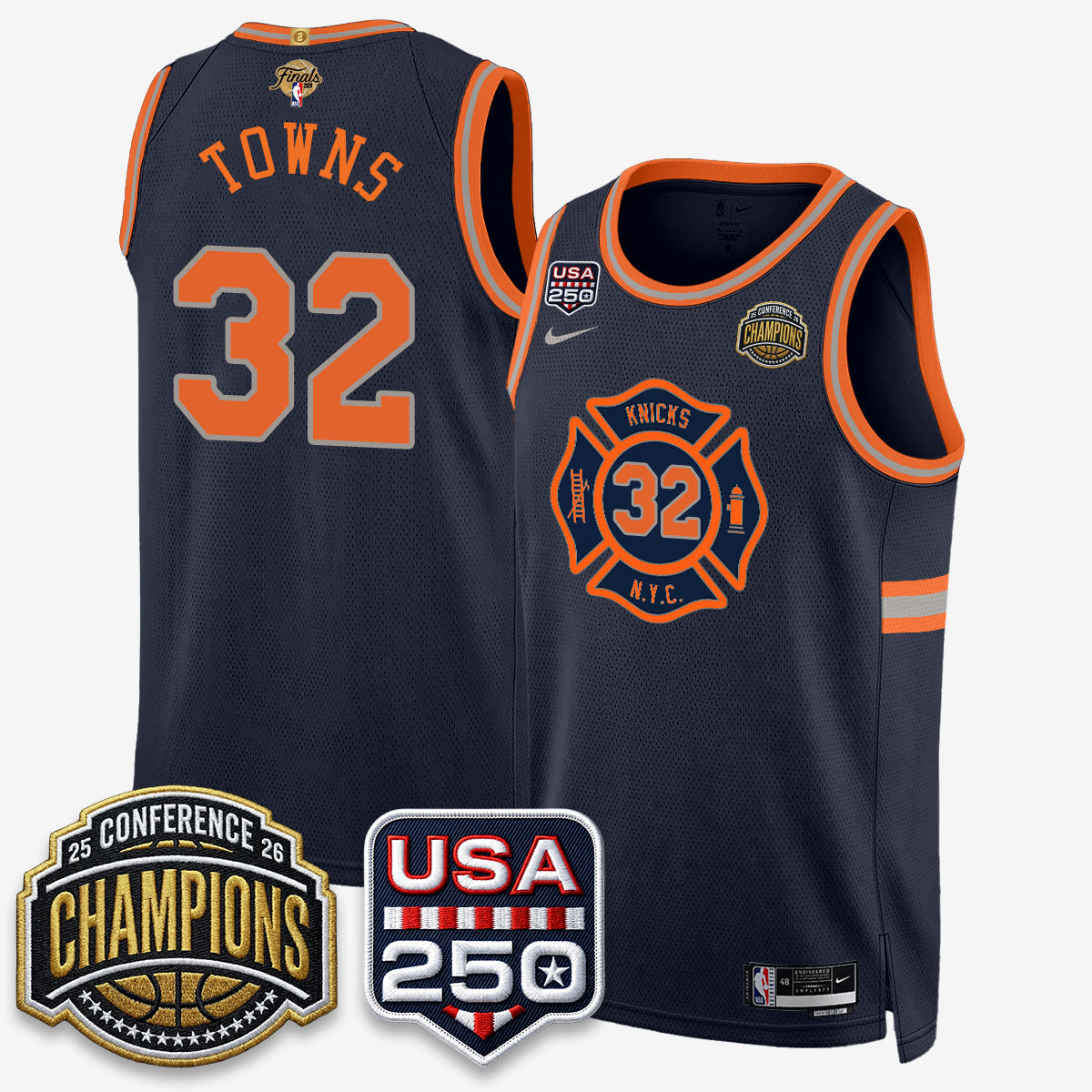 NYK 2026 NBA Eastern Conference Champions City Cream product image 38