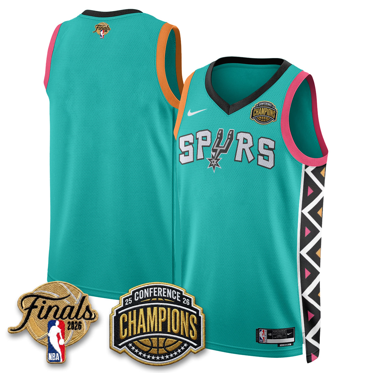 SAS 2026 NBA Western Conference Champions Vapor City 21/22 product image 27