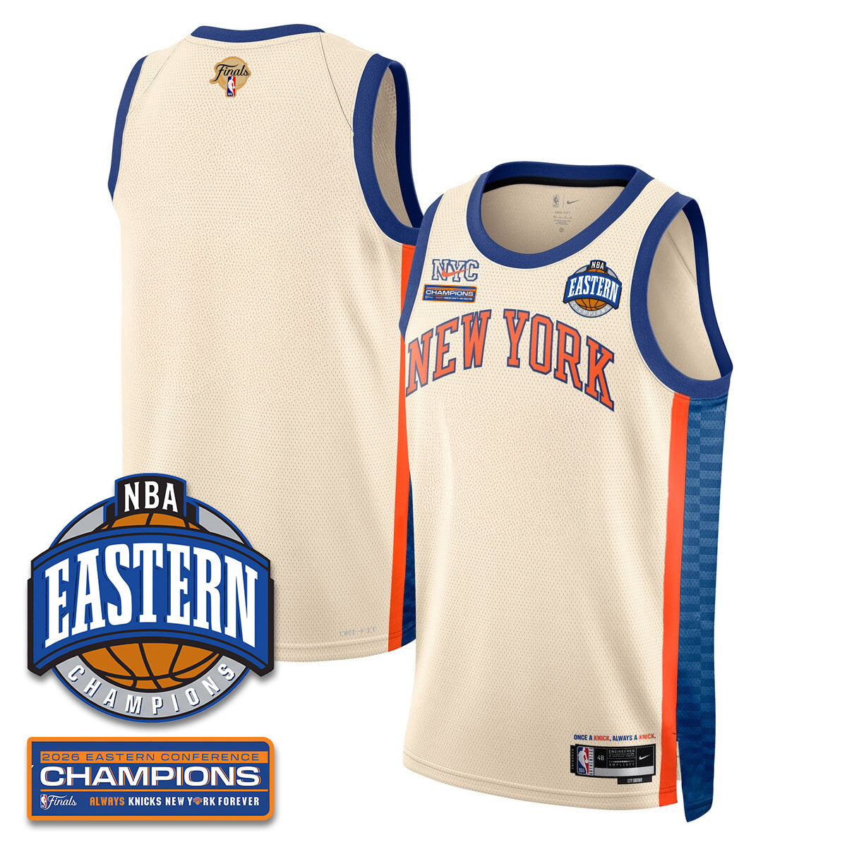NYK 2026 NBA Eastern Conference Champions Vapor Jersey product image 27