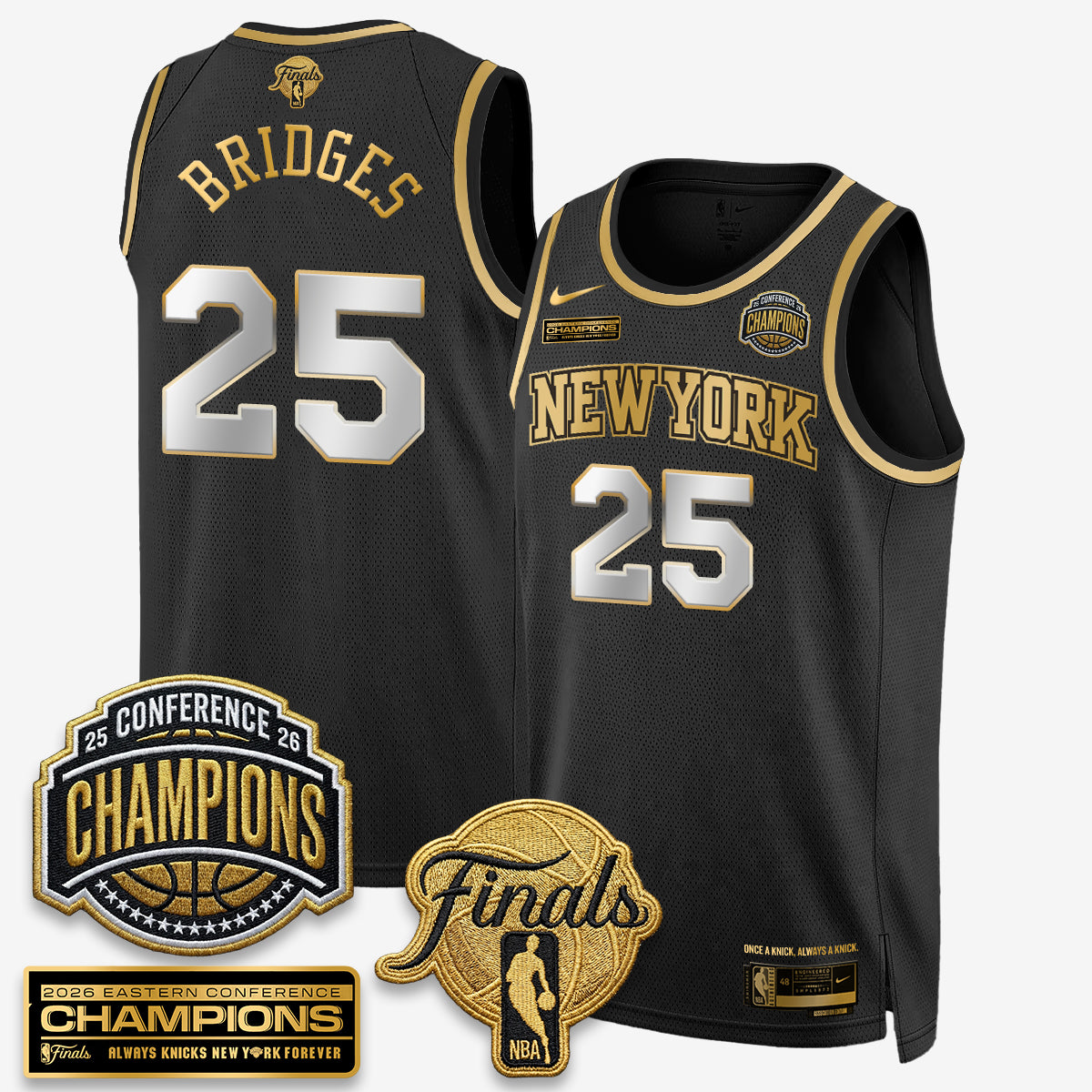 NYK 2026 NBA Eastern Conference Champions White Gold product image 22