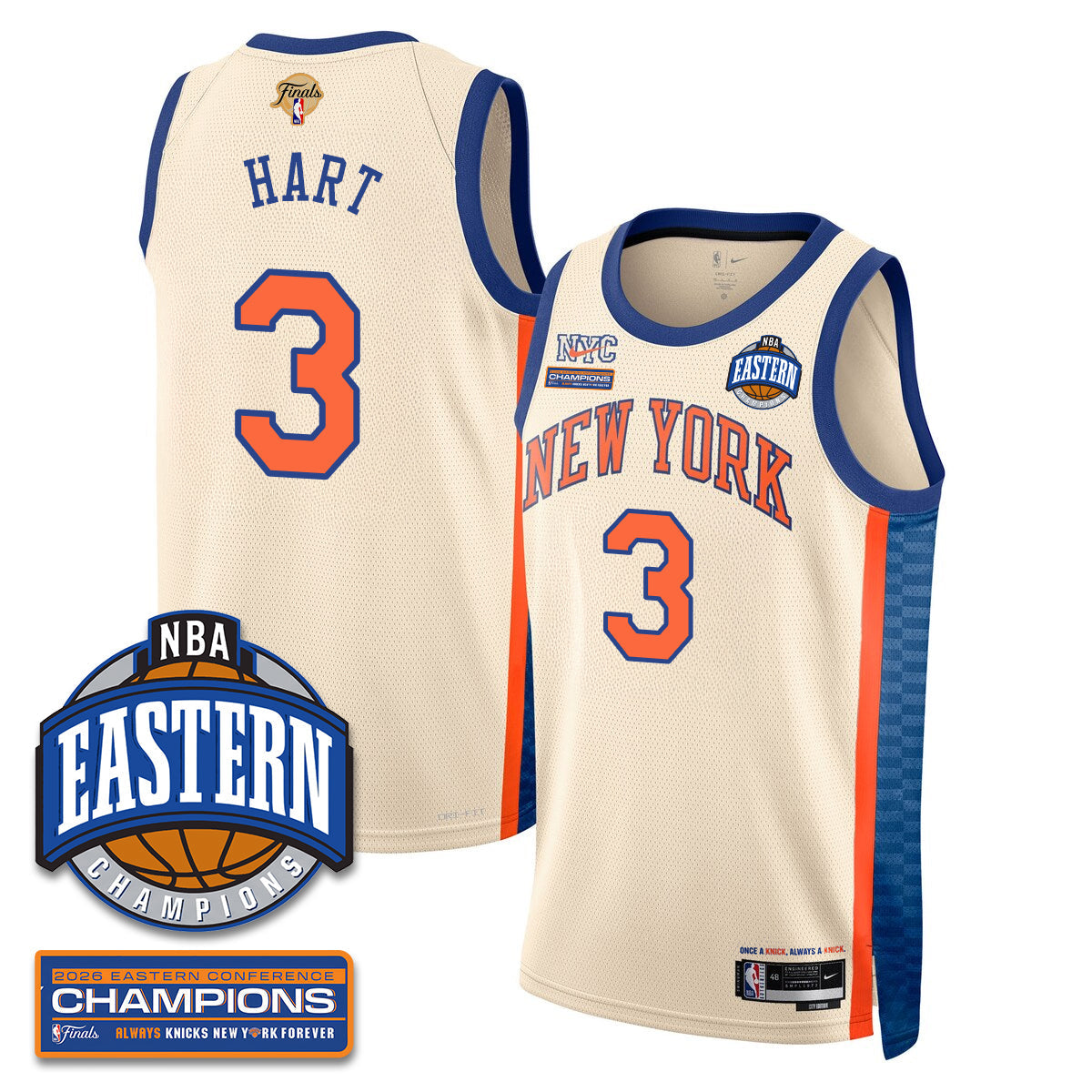 NYK 2026 NBA Eastern Conference Champions Vapor Jersey product image 23