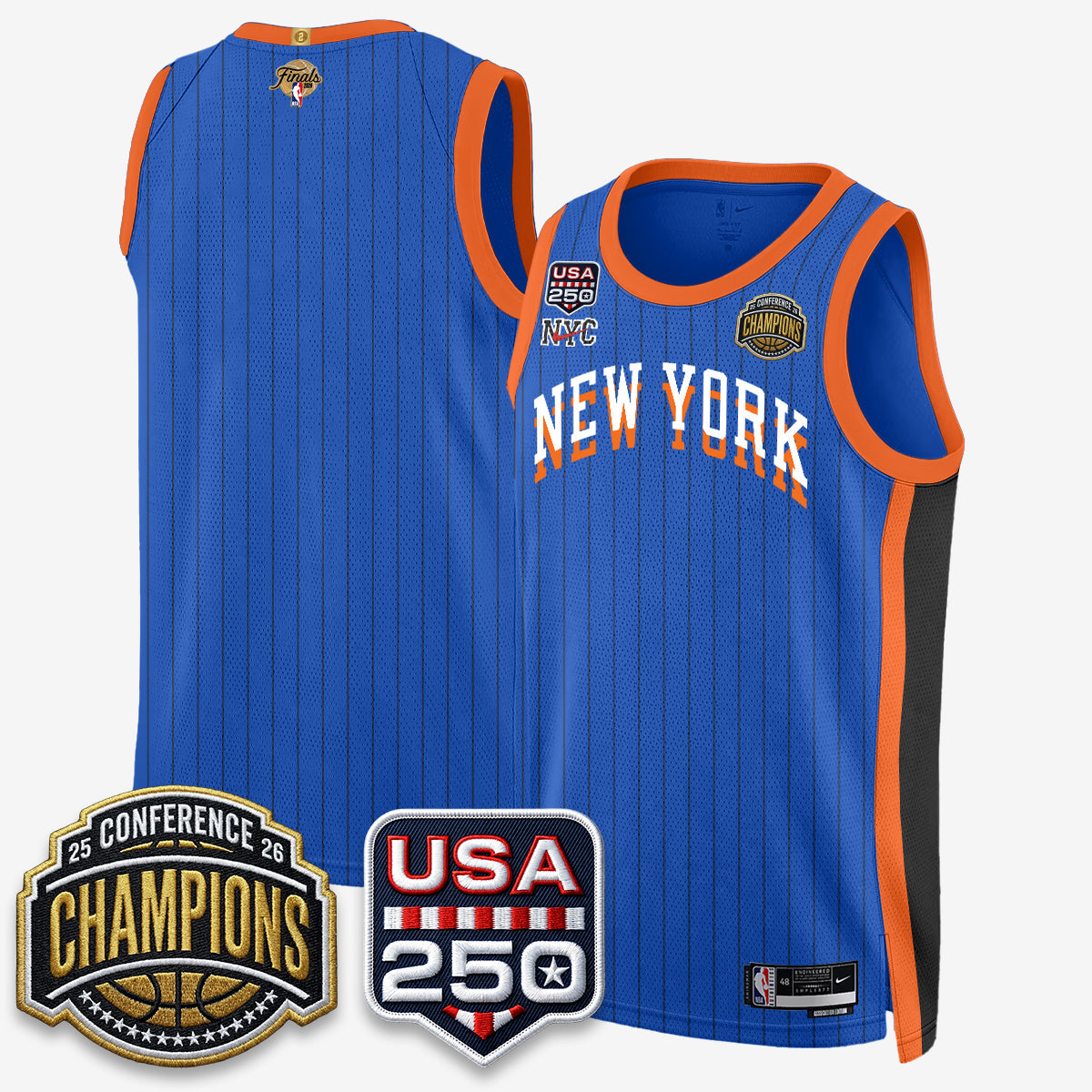 NYK 2026 NBA Eastern Conference Champions City Cream product image 35