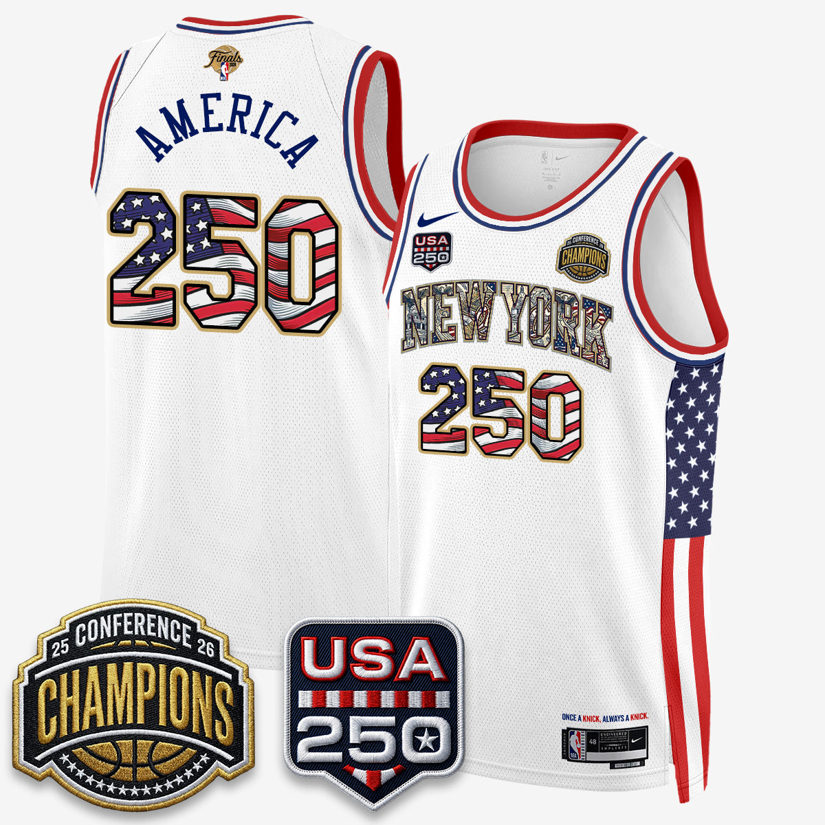 NYK 2026 NBA Eastern Conference Champions x Fourth of July product image 40
