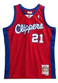 Men’s Darius Miles Los Angeles Clippers 2000-2001 Red product image 1