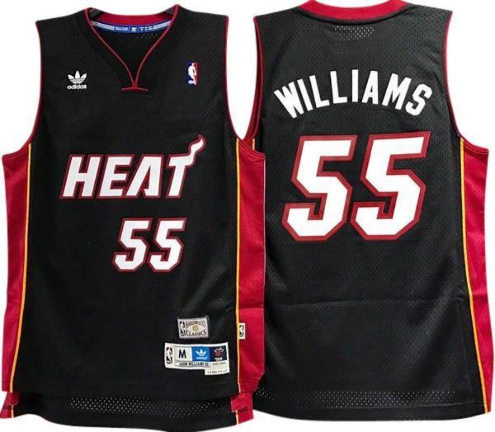 Men’s Miami Heat Jason Williams adidas Black Hardwood product image 1