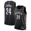 Brooklyn Nets 202526 City Edition Swingman Jersey Black Cam product image 1