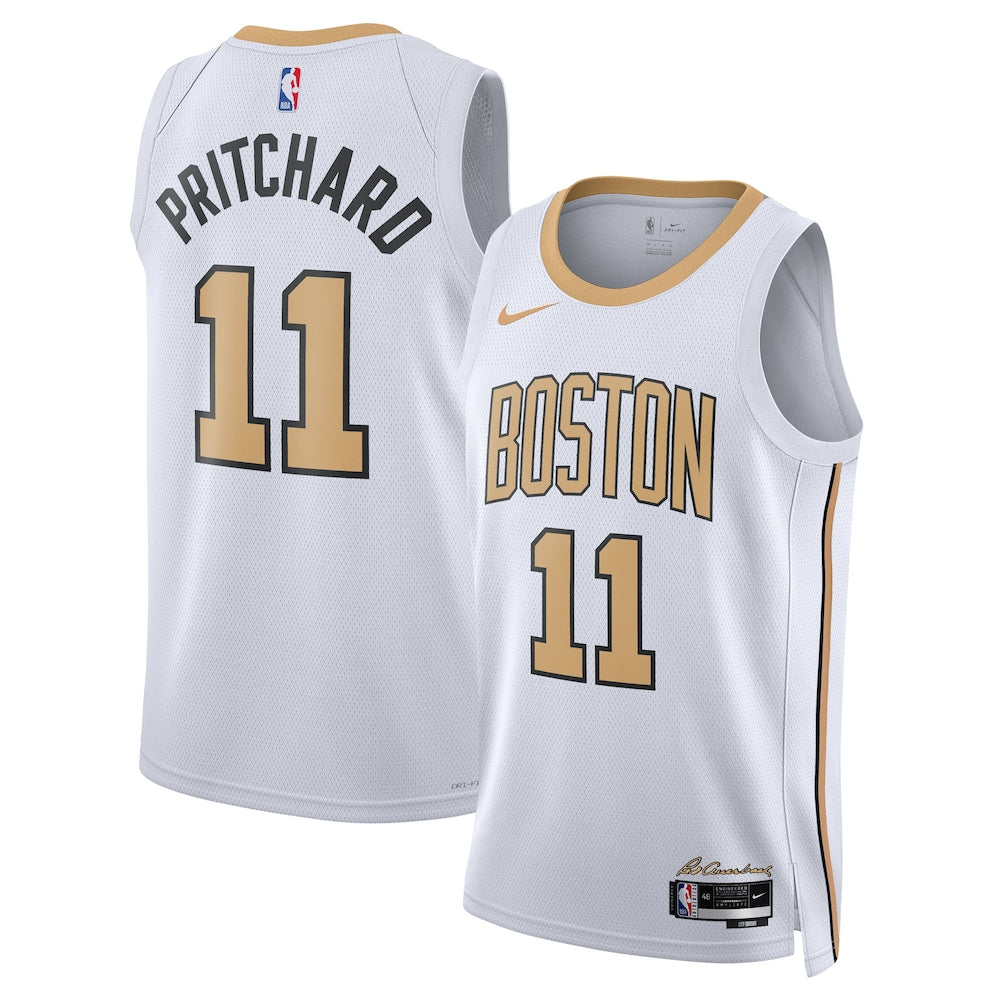 Boston Celtics 202526 City Edition Swingman Jersey White product image 1