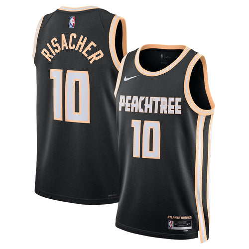 Atlanta Hawks 202526 City Edition Swingman Jersey Black product image 1