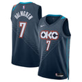 Oklahoma City Thunder 202526 Edition Swingman Jersey Gray product image 1