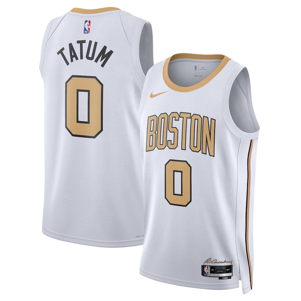 Boston Celtics 202526 City Edition Swingman Jersey White product image 1