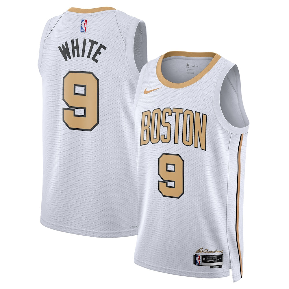 Boston Celtics 202526 City Edition Swingman Jersey White product image 1