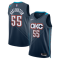 Oklahoma City Thunder 202526 Edition Swingman Jersey Gray product image 1